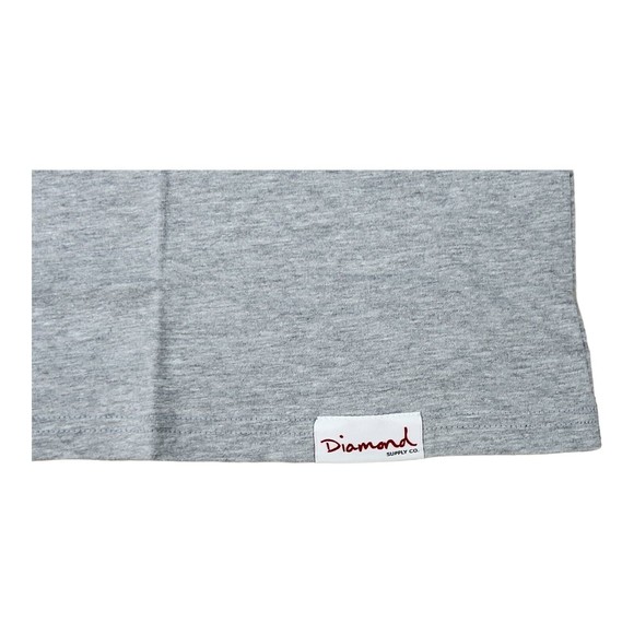 Diamond Supply Co T Shirt 2XL Size , Gray Color , Short Sleeve ,Diamond Graphic - Picture 3 of 4